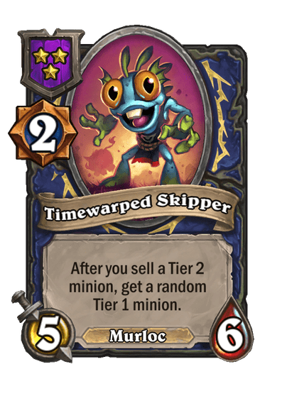 Timewarped Skipper Hearthstone kártya
