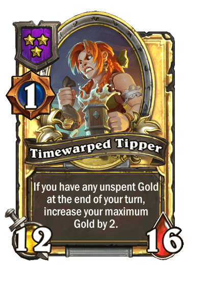 Timewarped Tipper Hearthstone kártya