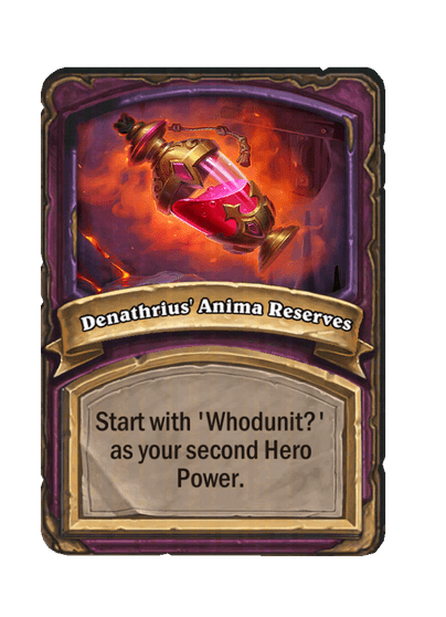 Denathrius' Anima Reserves