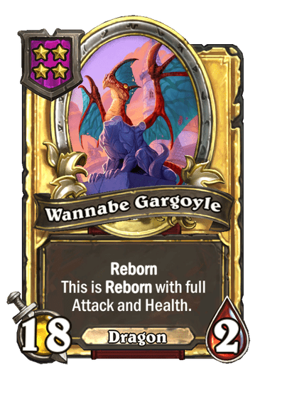 Wannabe Gargoyle Hearthstone kártya