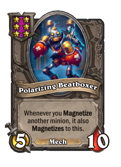 Polarizing Beatboxer Hearthstone kártya