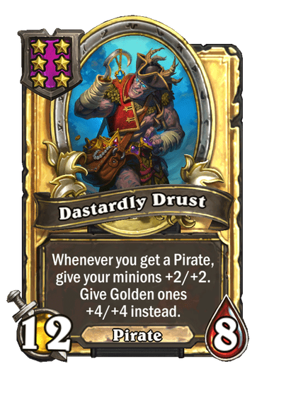 Dastardly Drust Hearthstone kártya