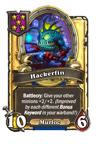 Hackerfin Hearthstone kártya