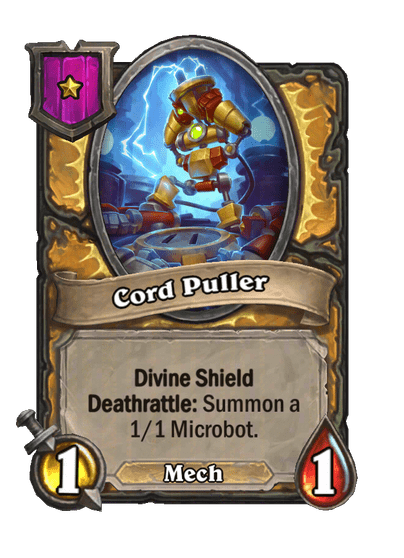 Cord Puller Hearthstone kártya