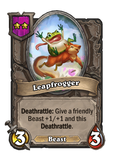 Leapfrogger Hearthstone kártya