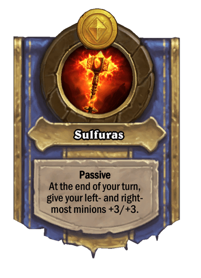 Sulfuras Hearthstone kártya