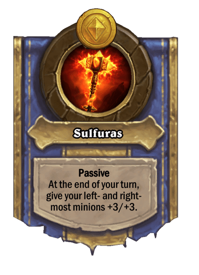 Sulfuras Hearthstone kártya