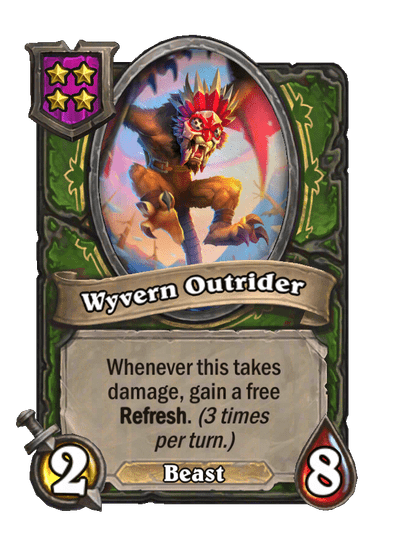 Wyvern Outrider Hearthstone kártya