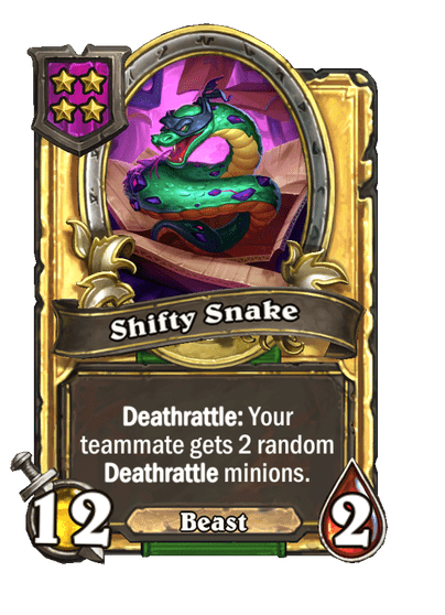 Shifty Snake Hearthstone kártya