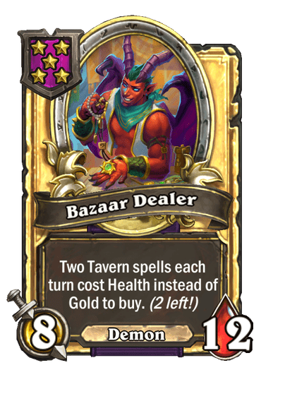 Bazaar Dealer Hearthstone kártya