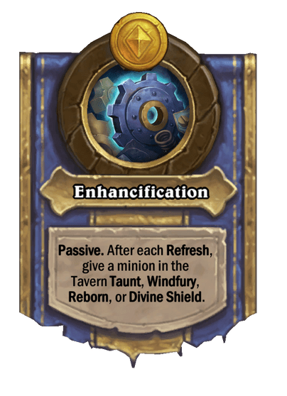 Enhancification Hearthstone kártya