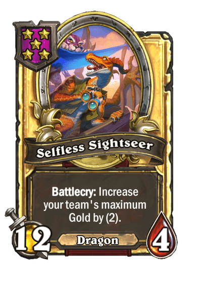 Selfless Sightseer Hearthstone kártya