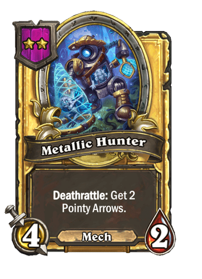 Metallic Hunter Hearthstone kártya