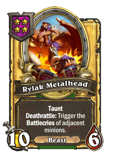 Rylak Metalhead Hearthstone kártya