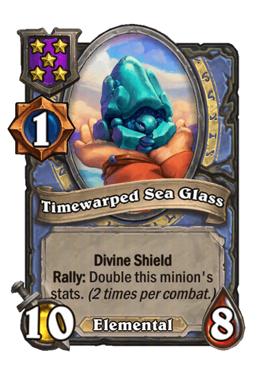 Timewarped Sea Glass Hearthstone kártya