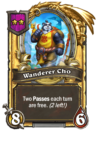 Wanderer Cho Hearthstone kártya