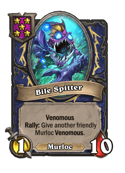 Bile Spitter Hearthstone kártya