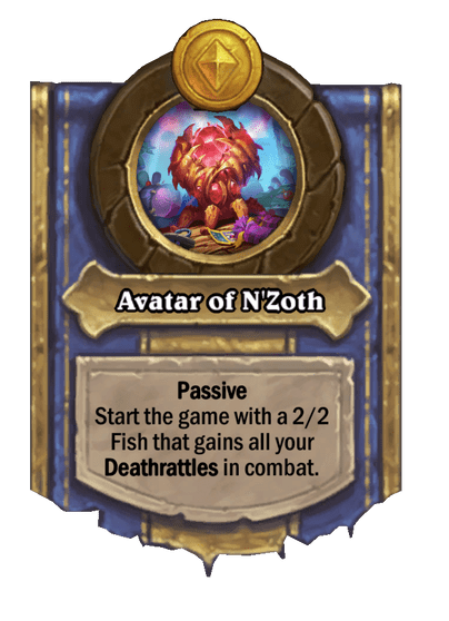 Avatar of N'Zoth Hearthstone kártya