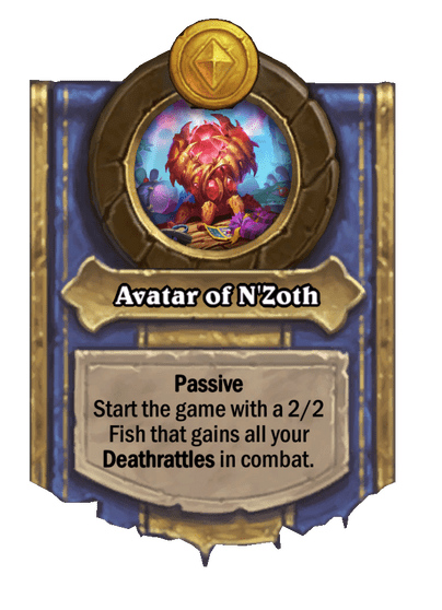 Avatar of N'Zoth Hearthstone kártya