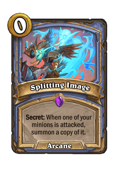 Splitting Image Hearthstone kártya