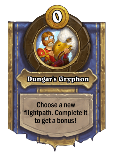 Dungar's Gryphon Hearthstone kártya