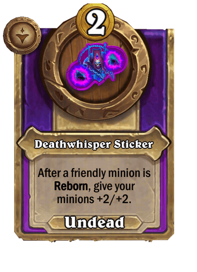 Deathwhisper Sticker