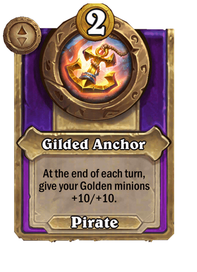 Gilded Anchor Hearthstone kártya