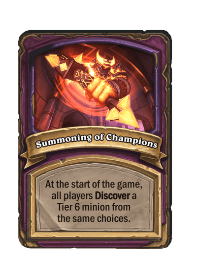 Summoning of Champions