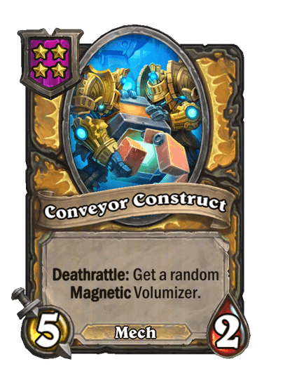 Conveyor Construct Hearthstone kártya