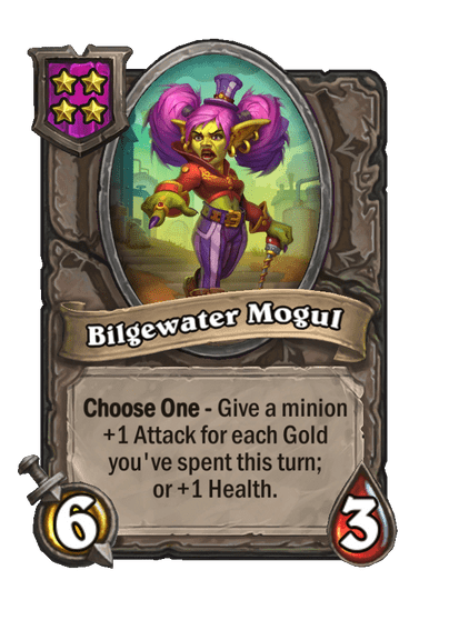 Bilgewater Mogul Hearthstone kártya