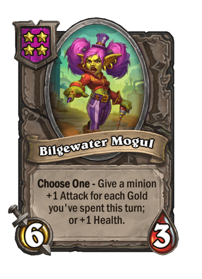 Bilgewater Mogul Hearthstone kártya