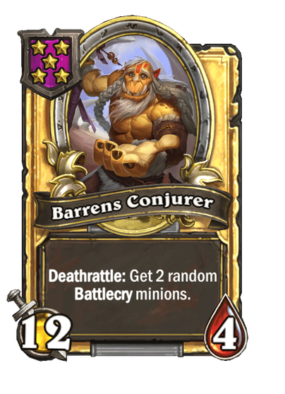 Barrens Conjurer Hearthstone kártya