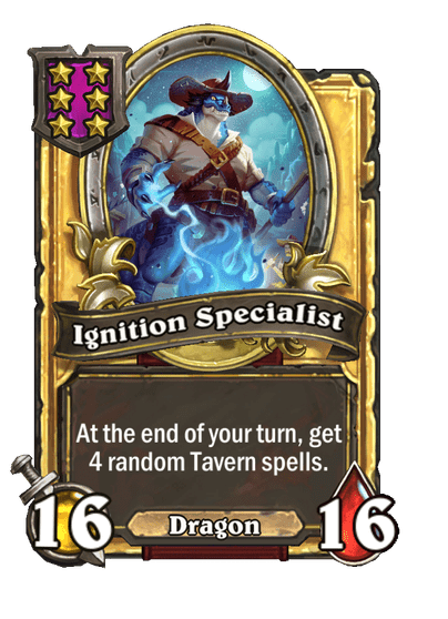 Ignition Specialist Hearthstone kártya
