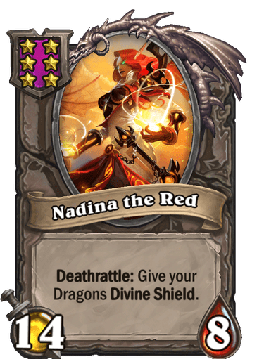 Nadina the Red Hearthstone kártya