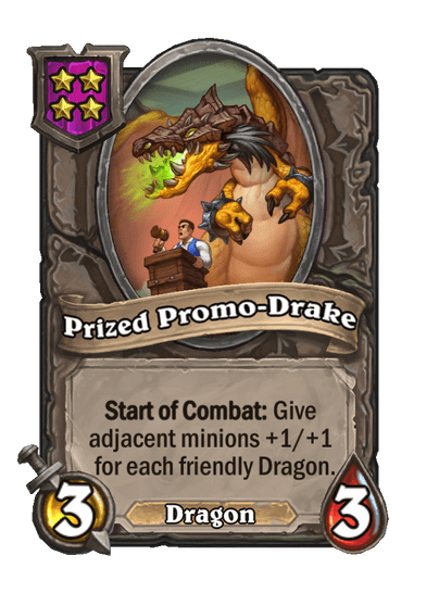 Prized Promo-Drake Hearthstone kártya