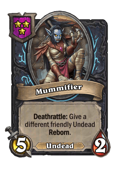 Mummifier Hearthstone kártya