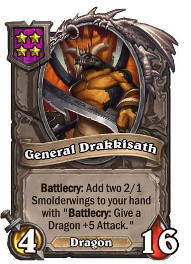 General Drakkisath Hearthstone kártya