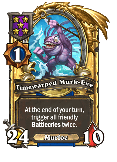 Timewarped Murk-Eye Hearthstone kártya