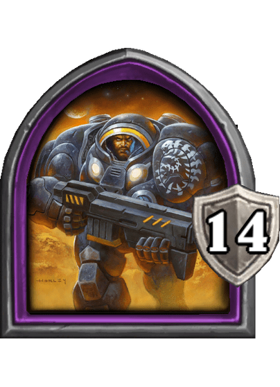Jim Raynor Hearthstone kártya