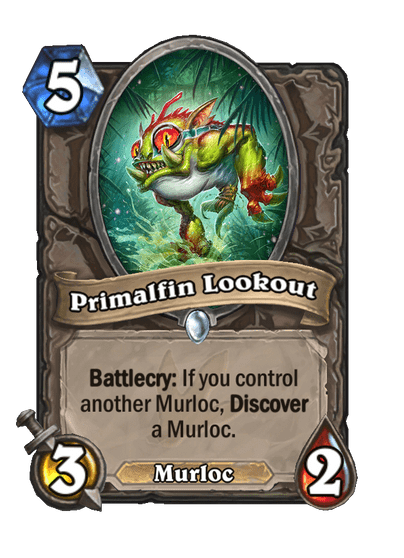 Primalfin Lookout Hearthstone kártya