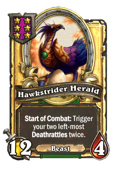 Hawkstrider Herald Hearthstone kártya