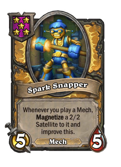 Spark Snapper Hearthstone kártya