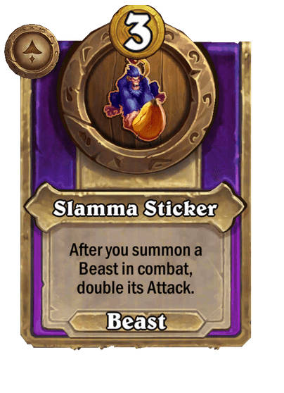 Slamma Sticker