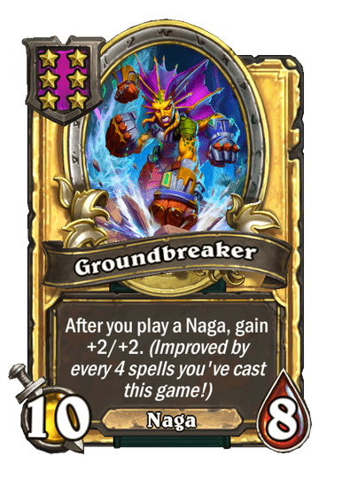 Groundbreaker Hearthstone kártya