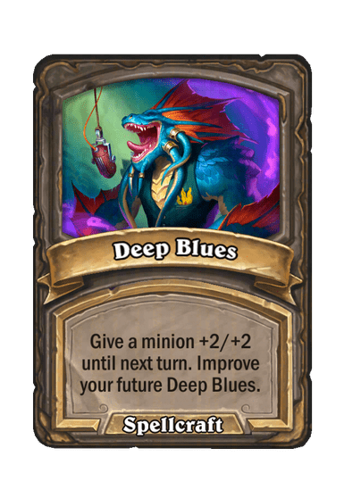 Deep Blues Hearthstone kártya