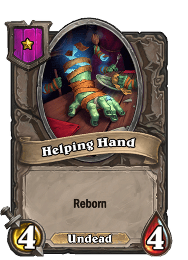 Helping Hand Hearthstone kártya