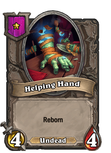 Helping Hand Hearthstone kártya