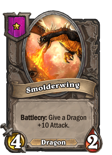 Smolderwing Hearthstone kártya