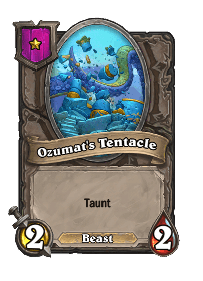Ozumat's Tentacle Hearthstone kártya