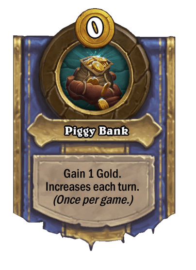 Piggy Bank Hearthstone kártya